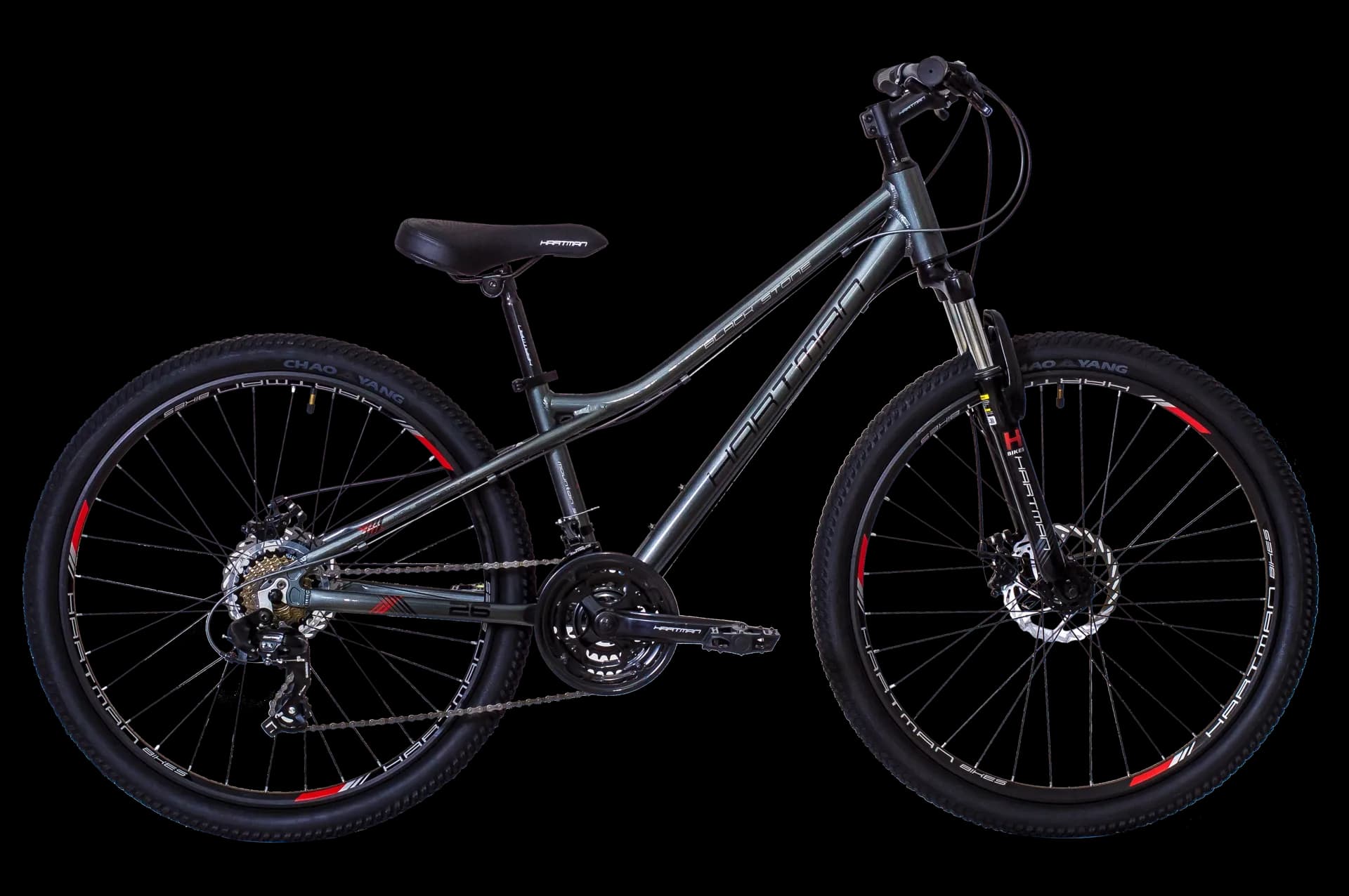 Велосипед Hartman 27.5" Black Stone HD